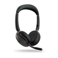 Jabra Wireless Evolve2 65 Flex Ms Stereo Bt Headset W/Charging Stand + Link390A, Usb-A