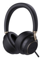 Yealink Wireless (Bh76 Plus) Uc Anc Stereo Headset, Black, Usb-C Native, C To A Dongle