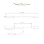 Startech 1Ft (30Cm) HDMI To Displayport Adapter Cable, Active 4K 60Hz HDMI 2.0 To Dp 1.2 C