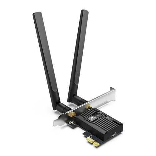 Tp-Link Archer Ax3000 Bluetooth 5.2 Pcie Wi-Fi 6 Dual-Band Adapter, High Gain, 3Yr