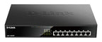 D-Link 8-Port Gigabit PoE Unmanaged Switch With 140W PoE Budget (Metal Housing)
