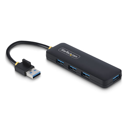 Startech 4-Port Usb-A Hub, 5Gbps, Bus Powered, Small Travel Mini Hub, 2 Yr