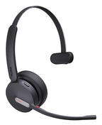 Yealink Wireless (Bh70) Uc Mono Bluetooth Headset Bt51 Dongle, Black, C To A Adapter