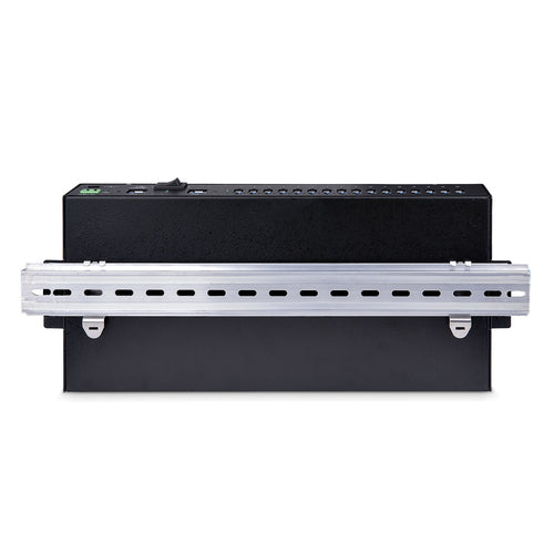 Startech 16 Port Industrial USB 3.0 Hub/Switch 5Gbps, Metal, Mountable 2Yr