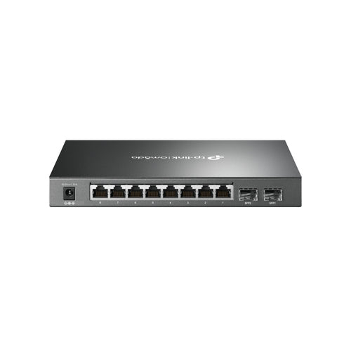 Tp-Link Omada 8-Port Managed Gigabit Rack Switch, Poe+(8), Sfp(2), 61W, 5Yr