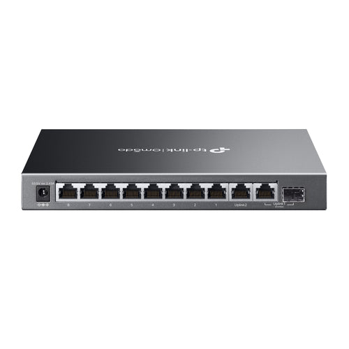 Tp-Link Omada 10-Port Easy Managed Gigabit Desktop Switch, Poe+(8), Sfp/Rj45(2), 123W, 5Yr