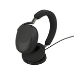 Jabra Wireless Evolve3 85 Ms Stereo Bluetooth Anc Headset, Link390C, Black