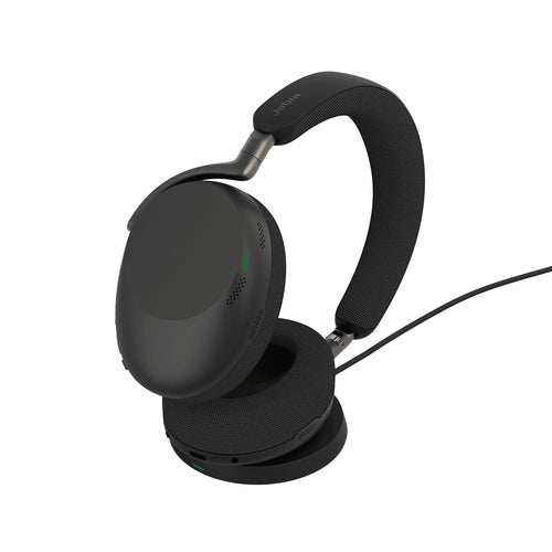 Jabra Wireless Evolve3 85 Ms Stereo Bluetooth Anc Headset, Link390C, Black