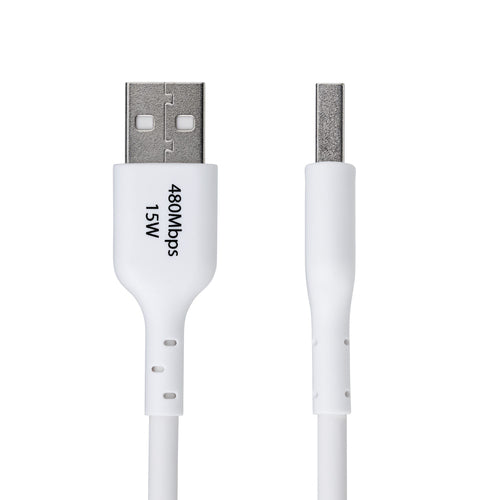Startech USB A To C Cable M M 3M USB 2 0 White 15W