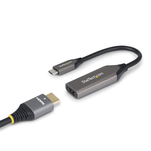 Startech Usb-C To HDMI Adapter, 8K 60Hz / 4K 120Hz, USB C To HDMI 2.1, 3 Yr