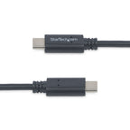 Startech 2M Usb-C 2.0 Cable, TB 3 Compatible, Black, Ltw