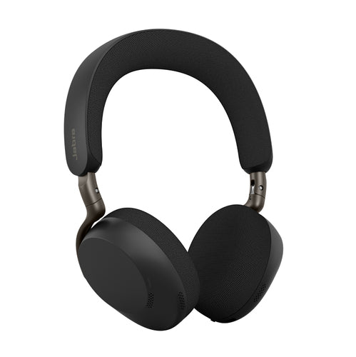 Jabra Wireless Evolve3 75 Uc Stereo Bluetooth Anc Headset W/Wless Charging Pad, Link390C