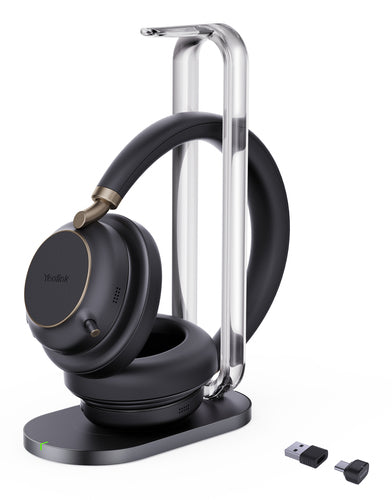 Yealink Wireless (Bh76 Plus) Ms Anc Stereo Headset,Chargestand,Black,Usb-C Native,C/A Adap