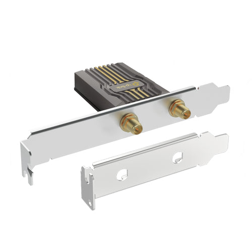 Tp-Link Archer Be6500 Bluetooth 5.4 Wi-Fi 7 Tri-Band Pcie Adapter, 3Yr