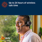 HP Poly Voyager 4320 Oth Wireless Uc Stereo Headset, Bt700 Dongle , Usb-C