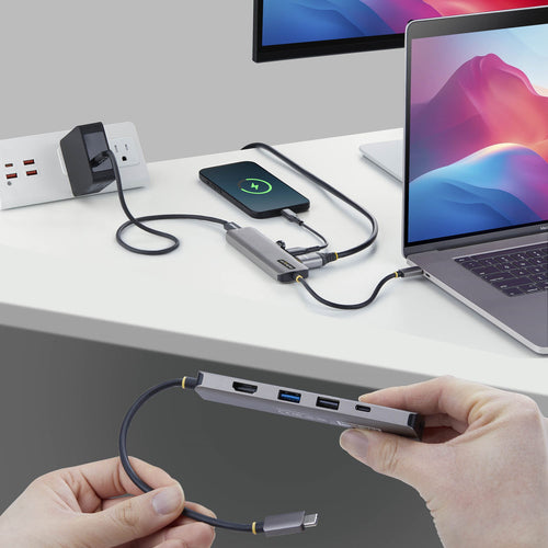 Startech 4-Port Usb-A Hub, 5Gbps, 24W Power Adapter Included, 2 Yr