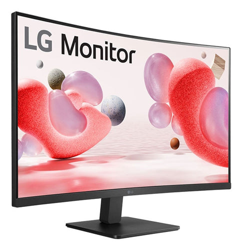 LG 32" (16:9) Fhd Curved Va, Hdmi(2), D-Sub, 100Hz, Tilt, Vesa, 3Yr
