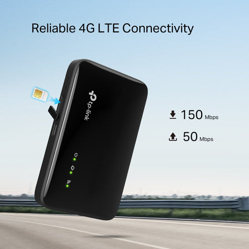 Tp-Link M7005 4G Lte Mobile Wi-Fi, 300Mbps, Sim Slot, 2400Mah, 3Yr