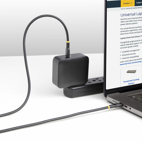 Startech 13Ft (4M) Usb-C Charging Cable, Charge & Sync, 240W (5A) Pd Epr, USB 2.0 Laptop C