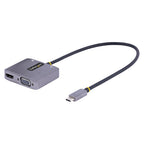 Startech.Com USB C Video Adapter, USB C To HDMI VGA Multiport Adapter