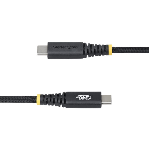 Startech 2M Usb-C Charging Cable, 240W, Silicone Jacket W/Braid, Ltw