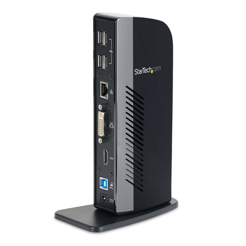 Startech USB 3.0 Dock, Dual Display, Hdmi, Dvi, Usb(6), 3Yr