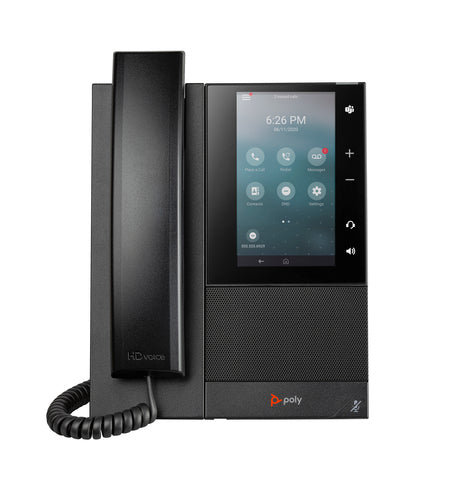 HP Poly Ccx 505 Business Mediaphone Open Sip WIFI POE Ships W/Out Power Supply