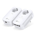 Tp-Link Av1300 Gigabit Passthrough Powerline Starter Kit, Gbe(3), 22 Mimo, 3Yr