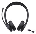 Yealink Wireless (Bh70) Ms Stereo Bluetooth Headset Bt51 Dongle, Black, C To A Adapter