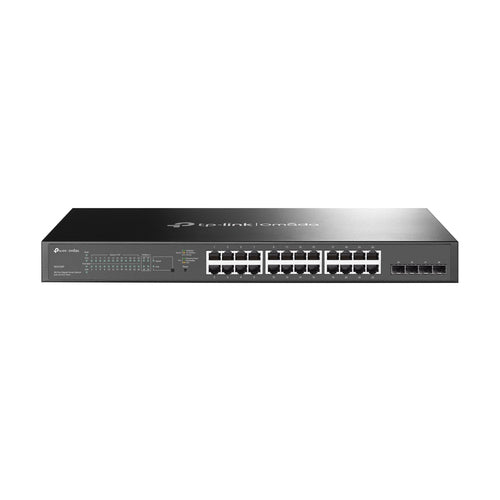 Tp-Link Omada 28-Port Managed Gigabit Rack Switch, Poe+(24), Sfp(4), 250W, 5Yr