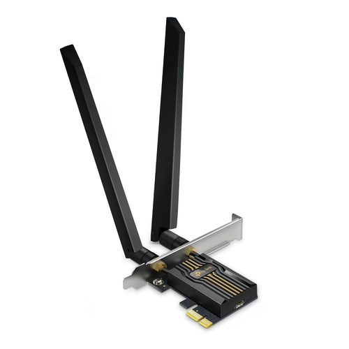 Tp-Link Archer Be9300 Bluetooth 5.4 Wi-Fi 7 Tri-Band Pcie Adapter, 3Yr