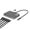 Startech Usb-C Quad-Monitor Workstation Adapter 4K 60Hz Displayport, 3 Yr