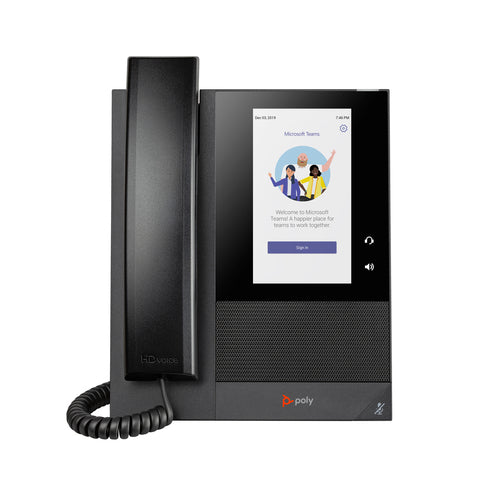 HP Poly Ccx 400 Business Mediapoe Phone With Handset, Ms Teams