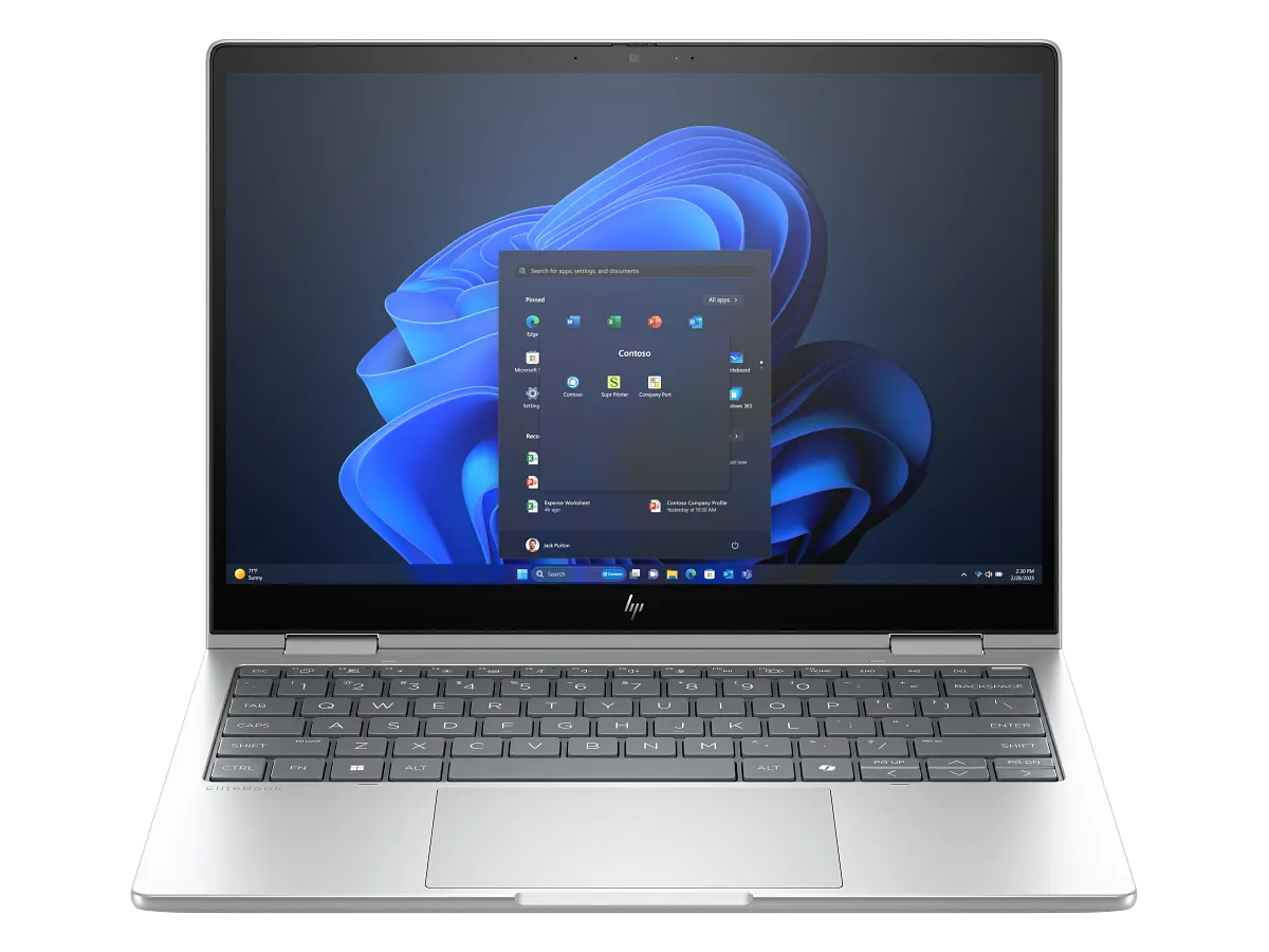 HP EliteBook Flip 8 13″ 2-in-1 Laptop, Intel Core Ultra 5 225U, 16GB RAM, 512GB SSD, Touchscreen, IR Camera, Pen Included