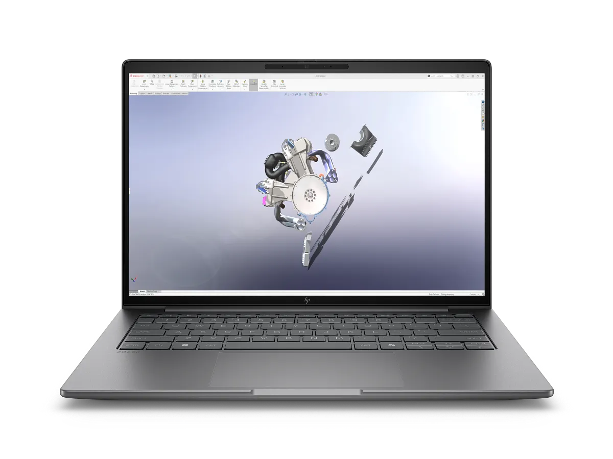 HP ZBook 8 14″ Laptop, Intel Core Ultra 7 255H, 32GB RAM, 512GB SSD, Touchscreen, IR Camera