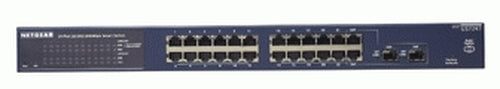 Netgear (Gs724T) 24-Port Smart Managed Switch, Gbe(24), Sfp(2), Life Wty