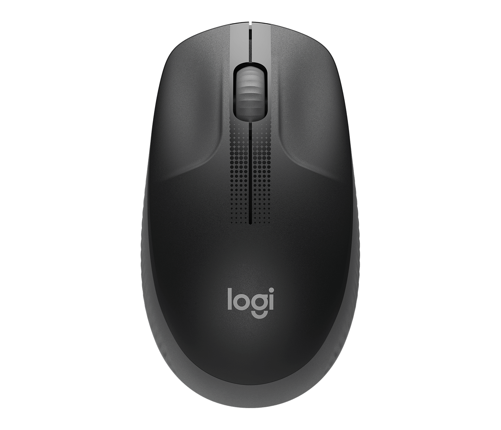 Logitech M190 Wireless Mouse Plug And Play, 2.4Ghz Nano Receiver, Charcoal