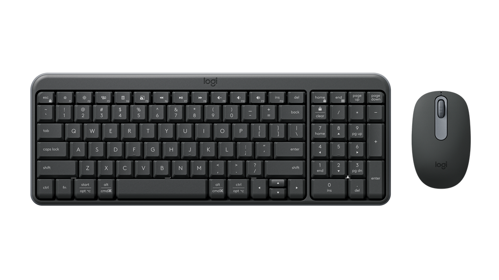 Logitech Mk250 Compact Bt Wireless Combo Graphite 1Yr Wnty