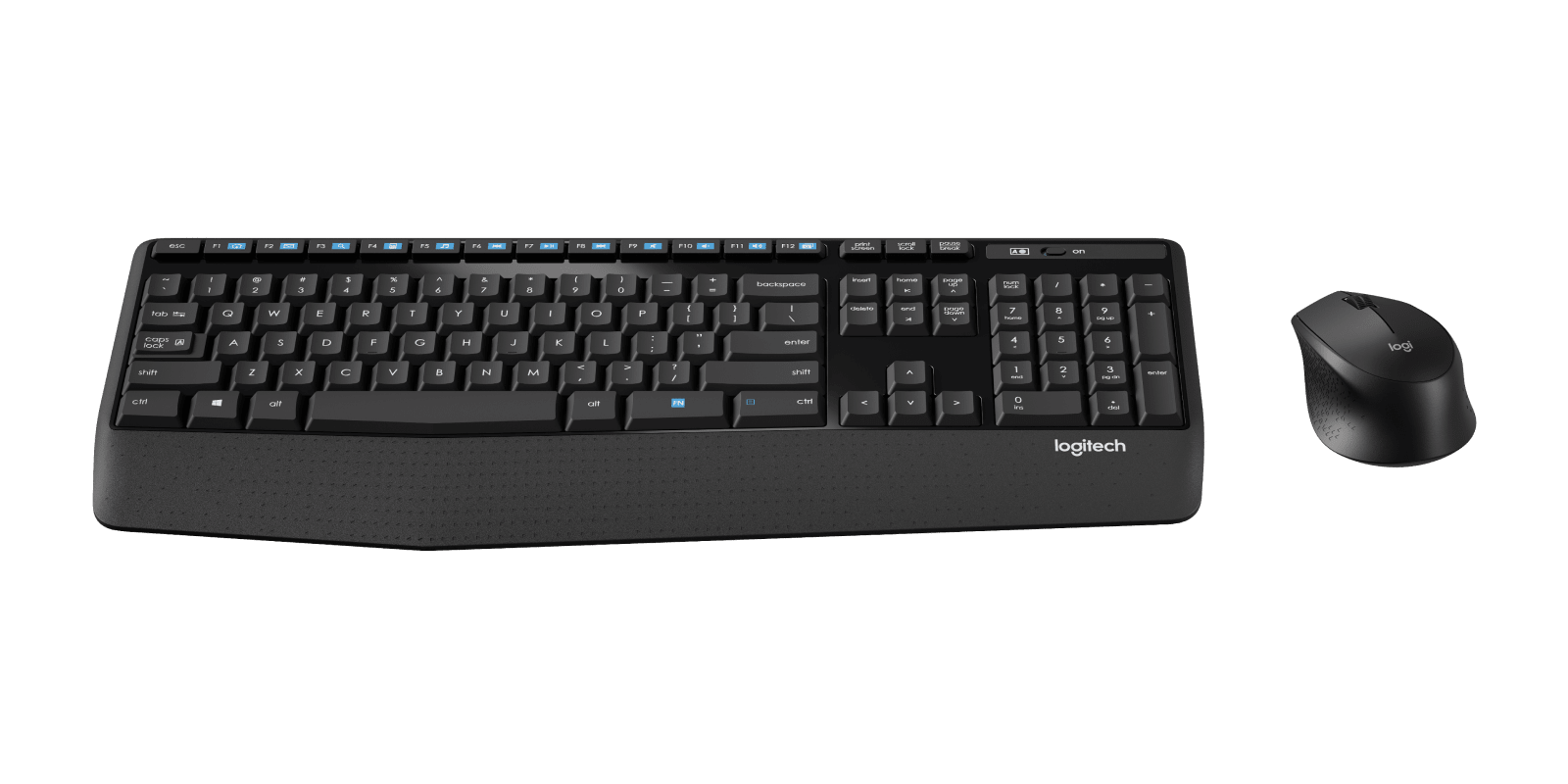Logitech Mk345 Refresh Wireless Keyboard And Mouse Combo, 2.4Ghz Us B Receiver