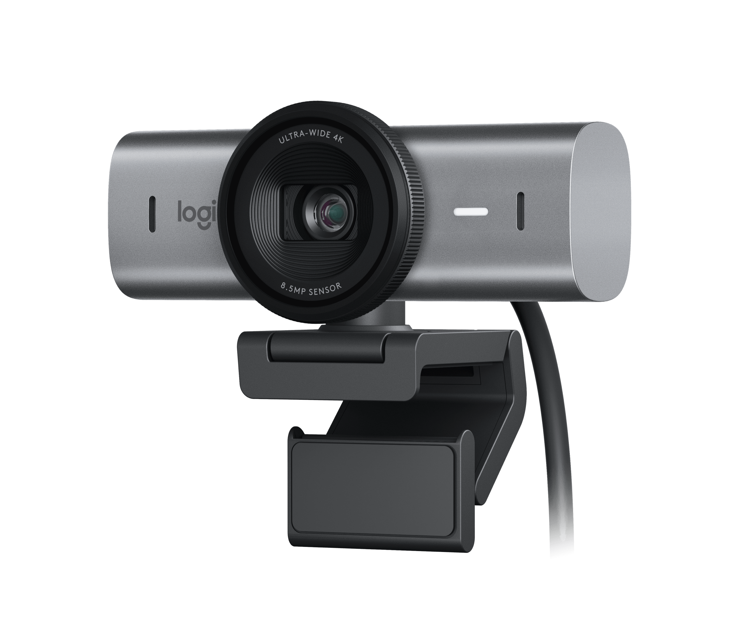 Logitech Mx Brio Ultra Hd 4K Webcam, Advanced Autofocus, USB-C, Privacy Shutter, Graphite 1Ywt