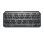Logitech Mx Keys Mini Wireless Keyboard For Business, Illuminated, Logi Bolt, Graphite