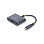 StarTech USB-C HDMI Multiport Hub, 140W, 4K 60Hz, USB 5Gbps, Black
