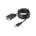 StarTech 6.6Ft (2M) USB To Null Modem Serial Adapter Cable, Com Retention, Ftdi, USB-A To