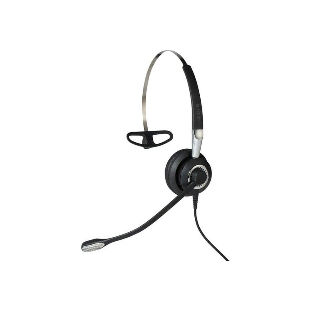 Jabra Wired Biz 2400 Ii Mono Headset, Leatherette, Qd