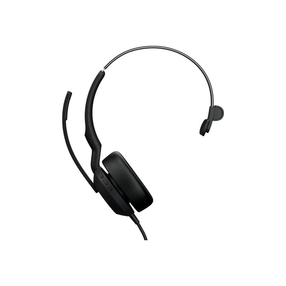 Jabra Evolve2 50 Wired UC Mono Anc Headset, Usb-C/A With Bluetooth (Req USB Connection)