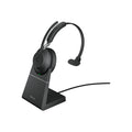 Jabra Wireless Evolve2 65 UC Mono Bluetooth Headset W/Charging Stand + Link 390A Bt, USB-A