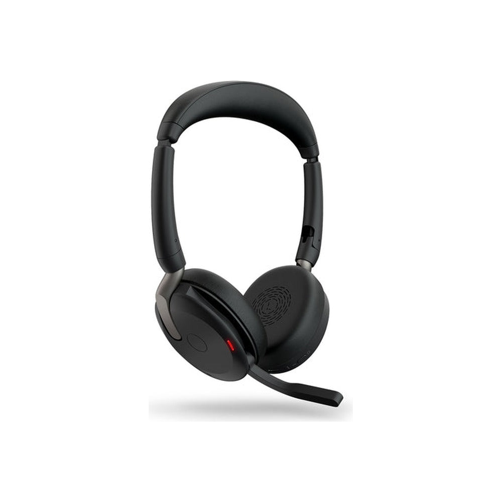Jabra Wireless Evolve2 65 Flex UC Stereo Bt Headset W/Charging Stand + Link390C, USB-C