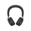 Jabra Wireless Evolve2 75 UC Stereo Bluetooth Anc Headset W/Charging Stand+Link 390A Bt