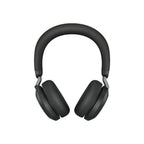 Jabra Wireless Evolve2 75 MS Stereo Bluetooth Anc Headset W/Charging Stand+Link 390C Bt