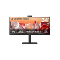 LG 34″ Curved Monitor, WQHD, IPS, KVM, Webcam